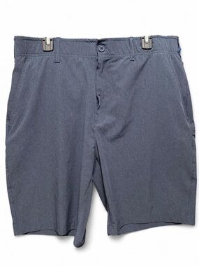 Architect Men's Flat Front Shorts - Slate Blue